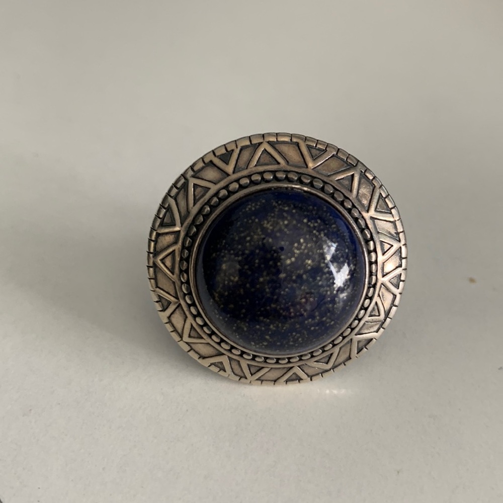 Silpada Peruvian Lapis Statement Ring